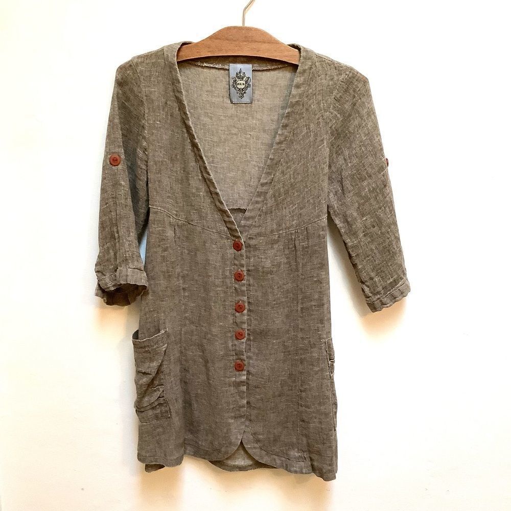 MK2K LINEN JACKET SMALL